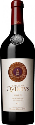 Вино Красное Сухое Chateau Quintus Saint-Emilion Grand Cru 2021 0,75 л фото