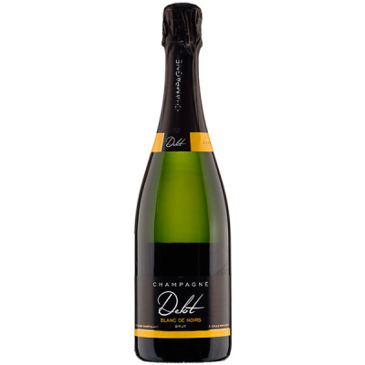 Вино игристое Белое Брют Delot Blanc de Noirs Brut Champagne 0,75 л фото