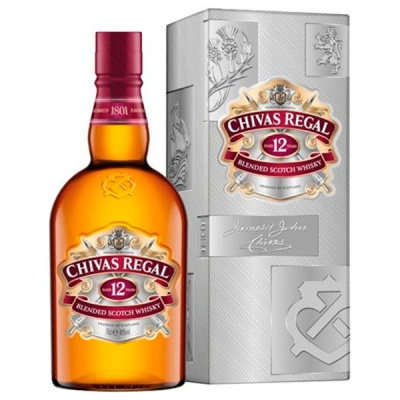 Виски Chivas Regal 12 years old in gift box 1,00 л фото