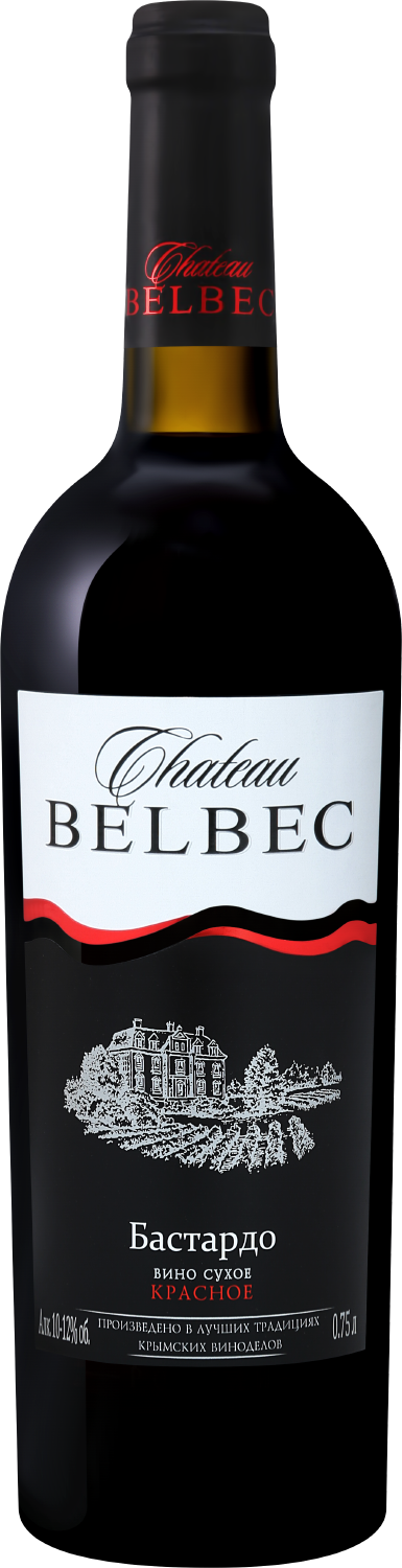 Вино Красное Сухое Chateau Belbec Bastardo 0,75 л фото
