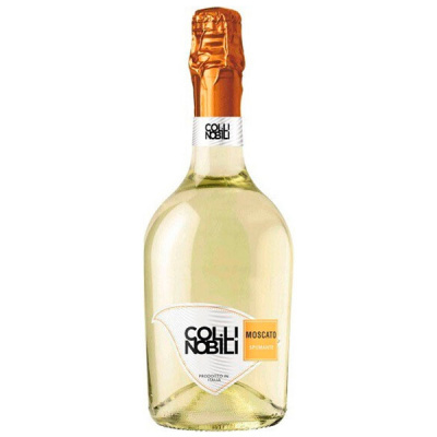 Вино игристое Белое Сладкое Collinobili Moscato Spumante 2020 0,75 л фото