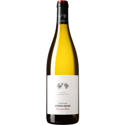 Вино Белое Сухое Usadba Divnomorskoe Vtoraya Liniya Solnechnyy Veter 2023 0,75 л фото