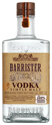 Водка Barrister Simple Malt 0,7 л фото