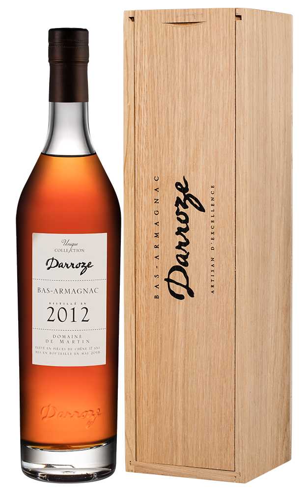 Арманьяк Darroze Unique Collection Bas-Armagnac in wooden box 1999 0,7 л фото