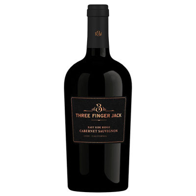 Вино Красное Полусухое Three Finger Jack East Side Ridge Cabernet Sauvignon Lodi 2019 0,75 л фото