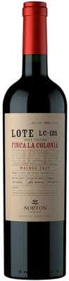 Вино Красное Сухое Norton Lote Finca La Colonia LC-121 Lujan de Cuyo 2021 0,75 л фото
