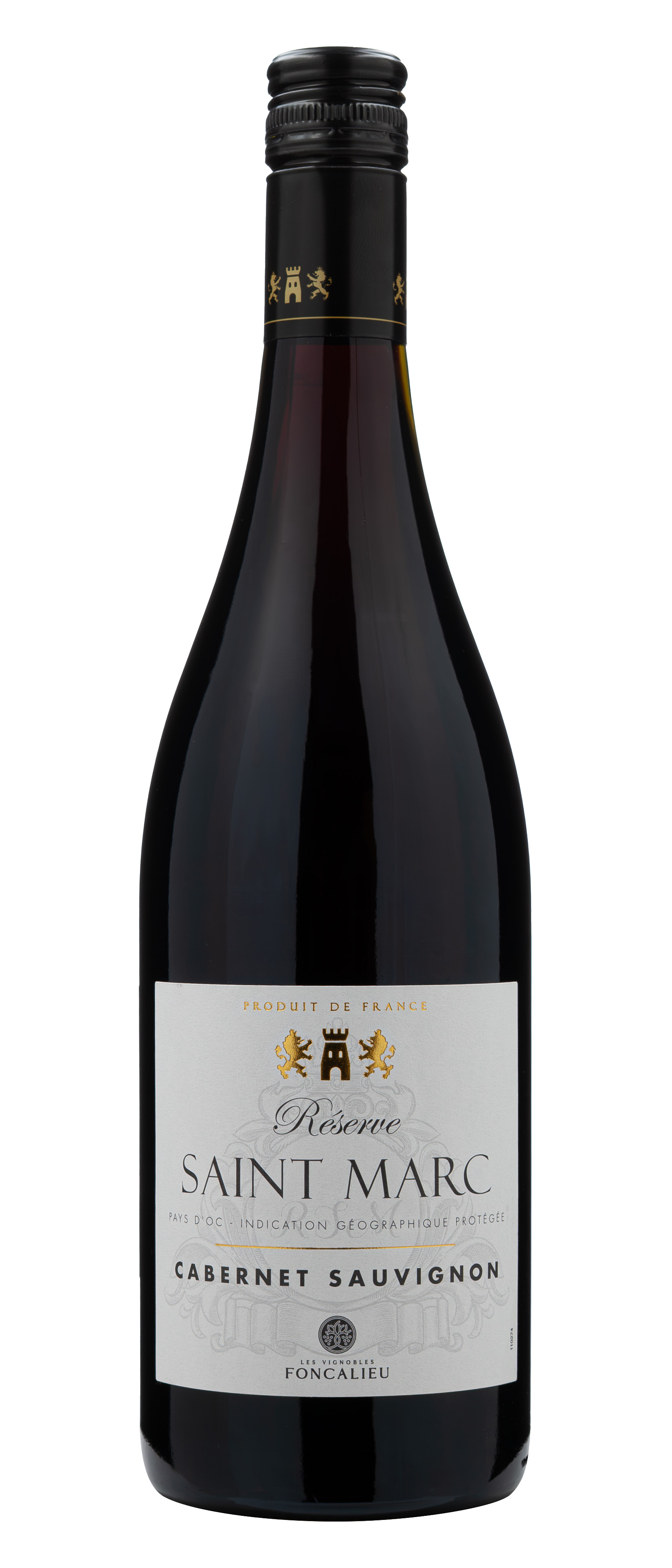 Вино Красное Сухое Les Vignobles Foncalieu Reserve Saint Marc Cabernet Sauvignon 2024 0,75 л фото