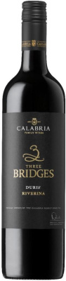 Вино Красное Сухое Calabria Three Bridges Durif Riverina 2021 0,75 л фото