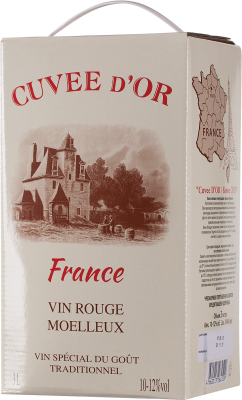 Вино Красное Полусладкое Olymp Cuvee d’Or Rouge Moelleux 3 л фото