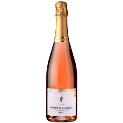 Вино игристое Розовое Брют Domaine Les Astrelles Cremant de Bourgogne Brut Rose 0,75 л фото