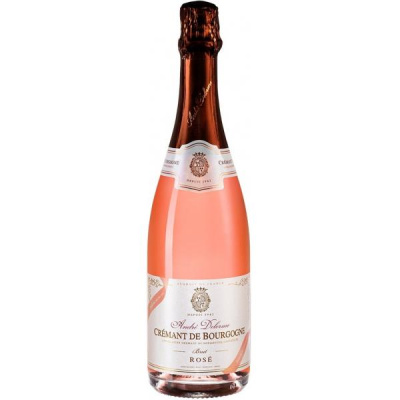 Вино игристое Розовое Брют Andre Delorme Cremant de Bourgogne Brut Rose 2018 0,75 л фото