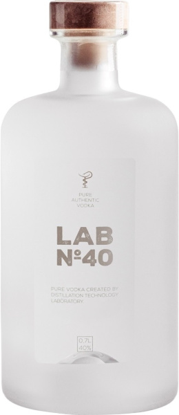 Водка LAB №40 0,7 л фото