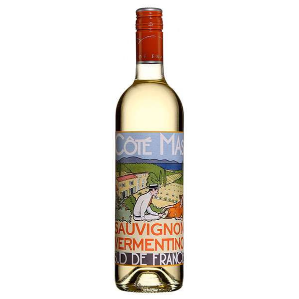 Вино Белое Сухое Paul Mas Cote Mas Sauvignon Vermentino Pays d'Oc 2019 0,75 л фото