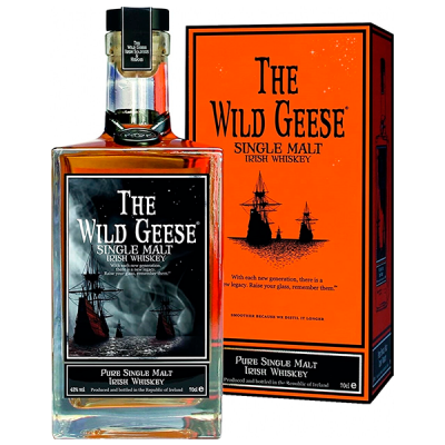 Виски The Wild Geese Single Malt in gift box 0,70 л фото