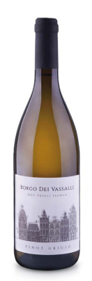 Вино Белое Сухое Borgo dei Vassalli Pinot Grigio Friuli Isonzo 2024 0,75 л фото
