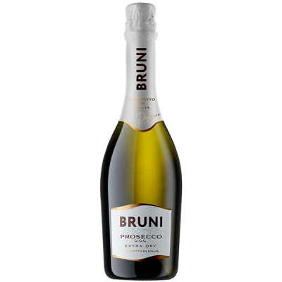Вино игристое Белое Брют Bruni Prosecco Extra Dry 0,75 л фото