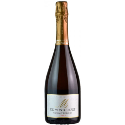 Вино игристое Белое Брют M de Montgueret Cremant de Loire 0,75 л фото