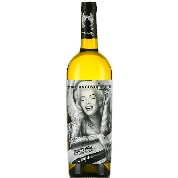 Вино Белое Сухое Naughty Angel Viognier Pays d'Oc 2023 0,75 л фото