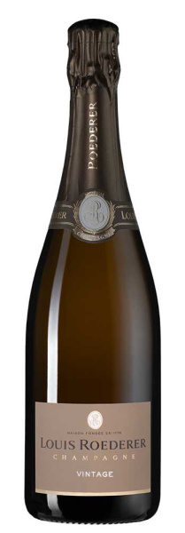 Вино игристое Белое Брют Louis Roederer Vintage Brut Champagne 2016 0,75 л фото