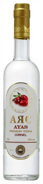 Водка Аяс Кизиловая 40% 0,5 л фото