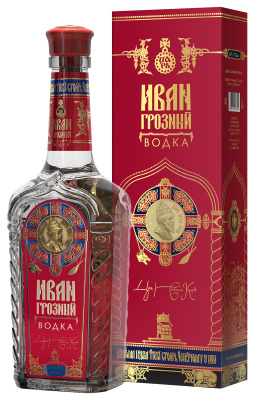 Водка Tsar Ivan The Terrible in gift box 0,7 л фото