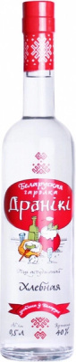 Водка Дранiкi Хлебная 0,5 л фото