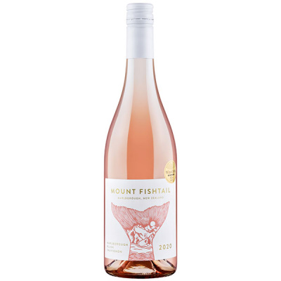 Вино Розовое Сухое Mount Fishtail Blush Sauvignon Marlborough 2020 0,75 л фото