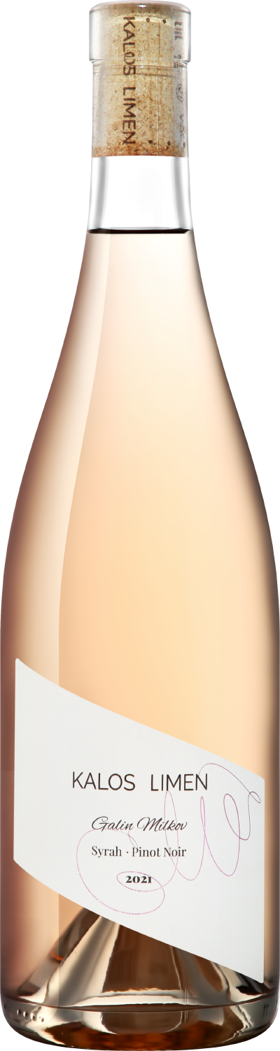 Вино Розовое Сухое Kalos Limen Galin Milkov Syrah-Pinot Noir 2021 0,75 л фото
