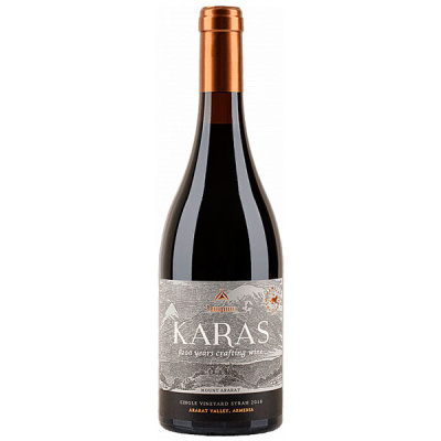 Вино Красное Сухое Karas Single Vineyard Syrah Armavir 2019 0,75 л фото
