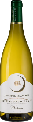 Вино Белое Сухое Jean-Marc Brocard Chablis Premier Cru Montmains 2022 0,75 л фото