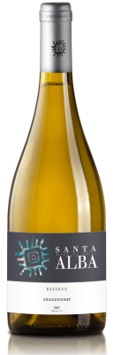 Вино Белое Сухое Santa Alba Reserve Chardonnay 2023 0,75 л фото