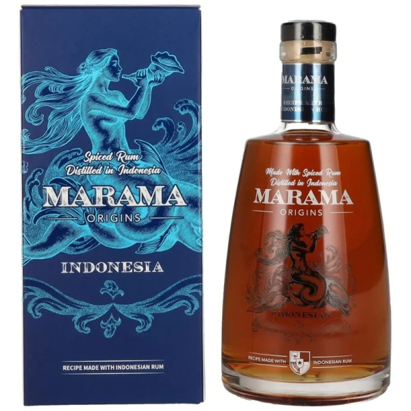 Ром Marama Origins Spiced Indonesian in gift box 0,7 л фото