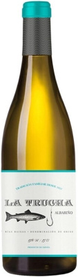 Вино Белое Сухое La Trucha Albarino Rias Baixas 2023 0,75 л фото