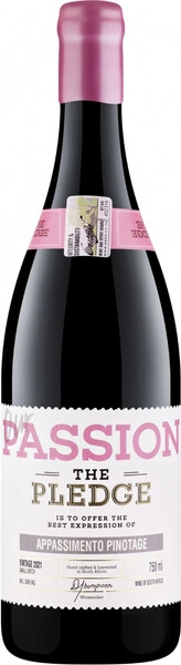 Вино Красное Полусухое The Pledge Our Passion Appassimento Pinotage Darling 2025 0,75 л фото