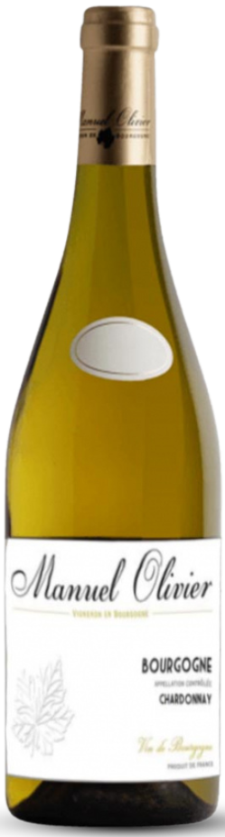Вино Белое Сухое Manuel Olivier Chardonnay Bourgogne 2021 0,75 л фото
