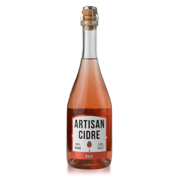 Сидр Полусухое Bullevie Artisan Rose Brut 0,75 л фото