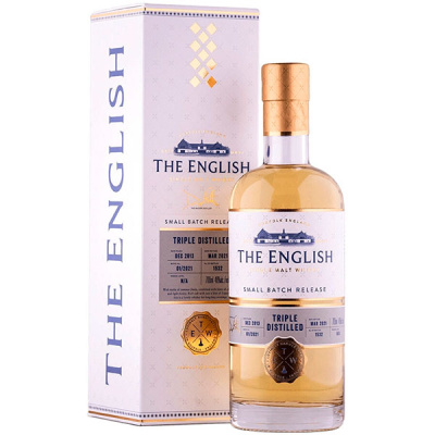 Виски English Small Batch ReleaseTriple Distilled Single Malt in gift box 0,7 л фото
