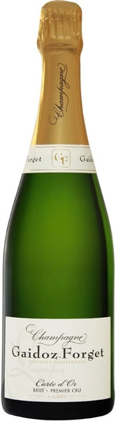 Вино игристое Белое Брют Gaidoz-Forget Carte d'Or Premier Cru Brut Champagne 0,75 л фото