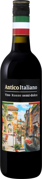 Вино Красное Полусладкое Antico Italiano Rosso Semi-dolce 0,7 л фото