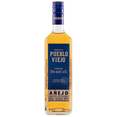 Текила Pueblo Viejo Anejo 0,70 л фото