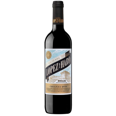 Вино Красное Сухое Hacienda Lopez de Haro Crianza Rioja 2019 1,50 л фото