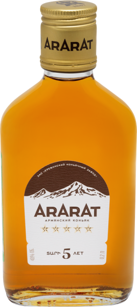 Коньяк Ararat 5 years old 0,2 л фото