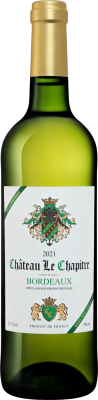 Вино Белое Сухое Chateau Le Chapitre Bordeaux 0,75 л фото