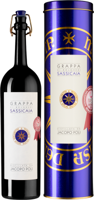 Граппа Poli Sassicaia in tube 2019 0,5 л фото