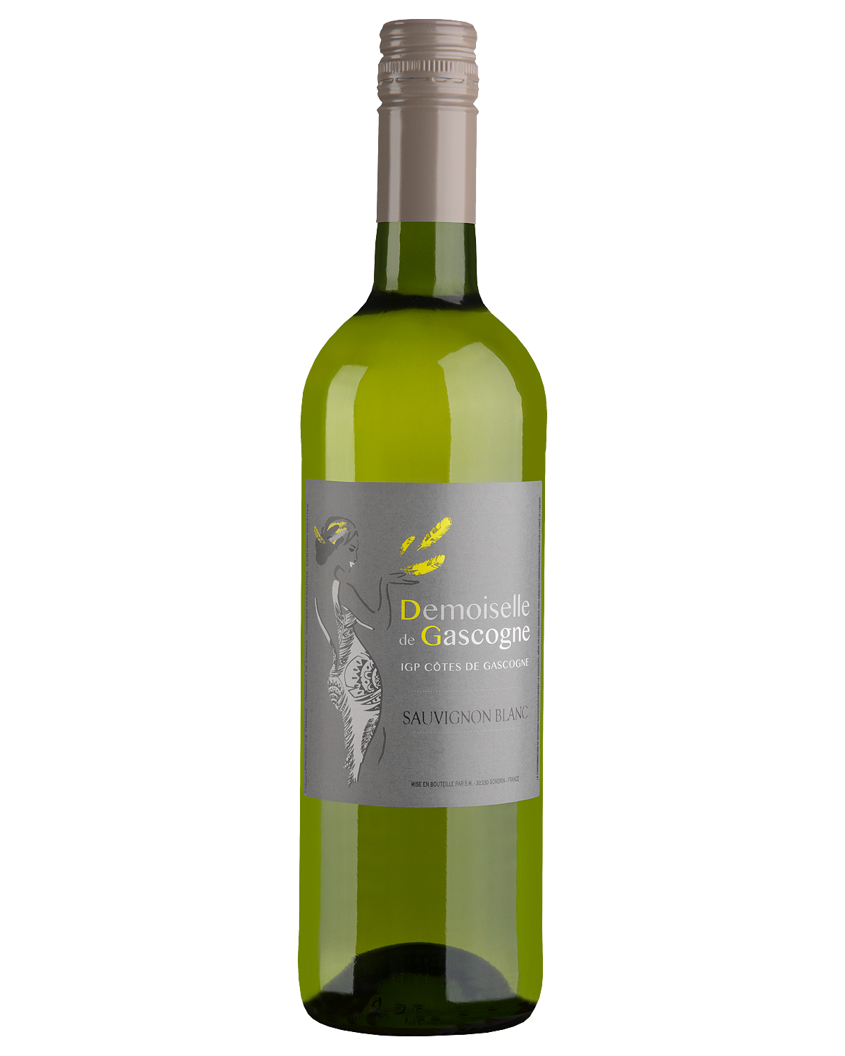Вино Белое Сухое Demoiselle de Gascogne Sauvignon Blanc Cotes de Gascogne 2022 0,75 л фото