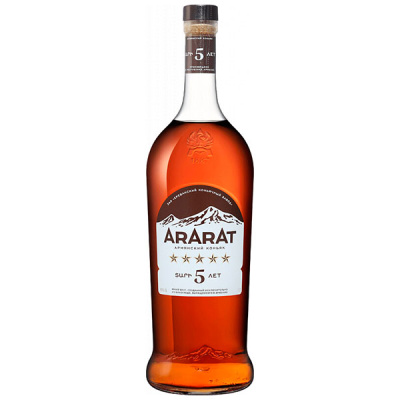 Коньяк Ararat 5 years old 1 л фото