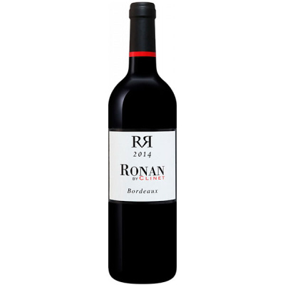 Вино Красное Сухое Ronan by Clinet Bordeaux 2014 0,75 л фото