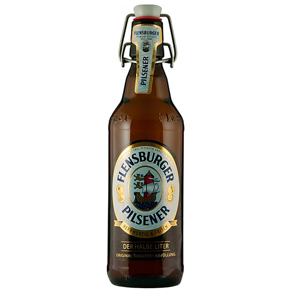 Пиво Светлое Flensburger Pilsener 0,5 л фото