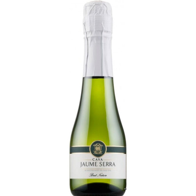Вино игристое Белое Сухое Jaume Serra Brut Nature Cava 0,2 л фото
