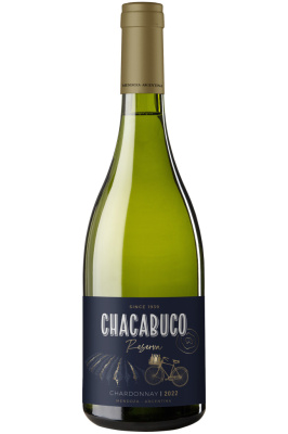 Вино Белое Сухое Chacabuco Reserva Chardonnay Mendoza 2022 0,75 л фото